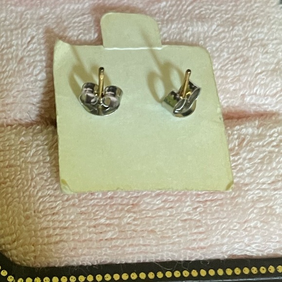 Gold angels earrings - Picture 6 of 6